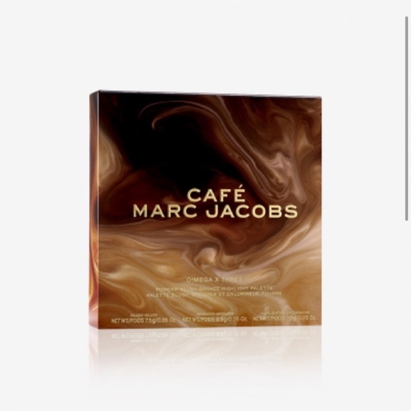 MARC JACOBS -O!Mega x Three Powder Blush-Bronze Highlight Palette - Picture 4 of 11